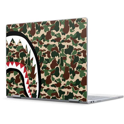Shark Teeth Street Camo Pixelbook Skin